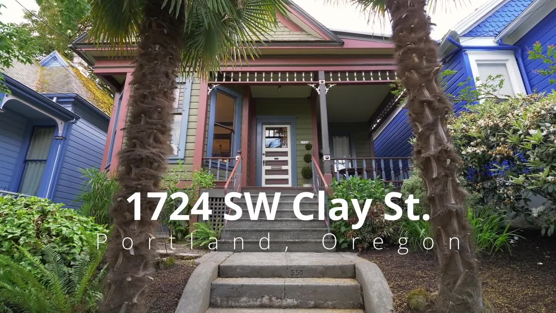 1724 SW Clay St. Portland, Oregon
