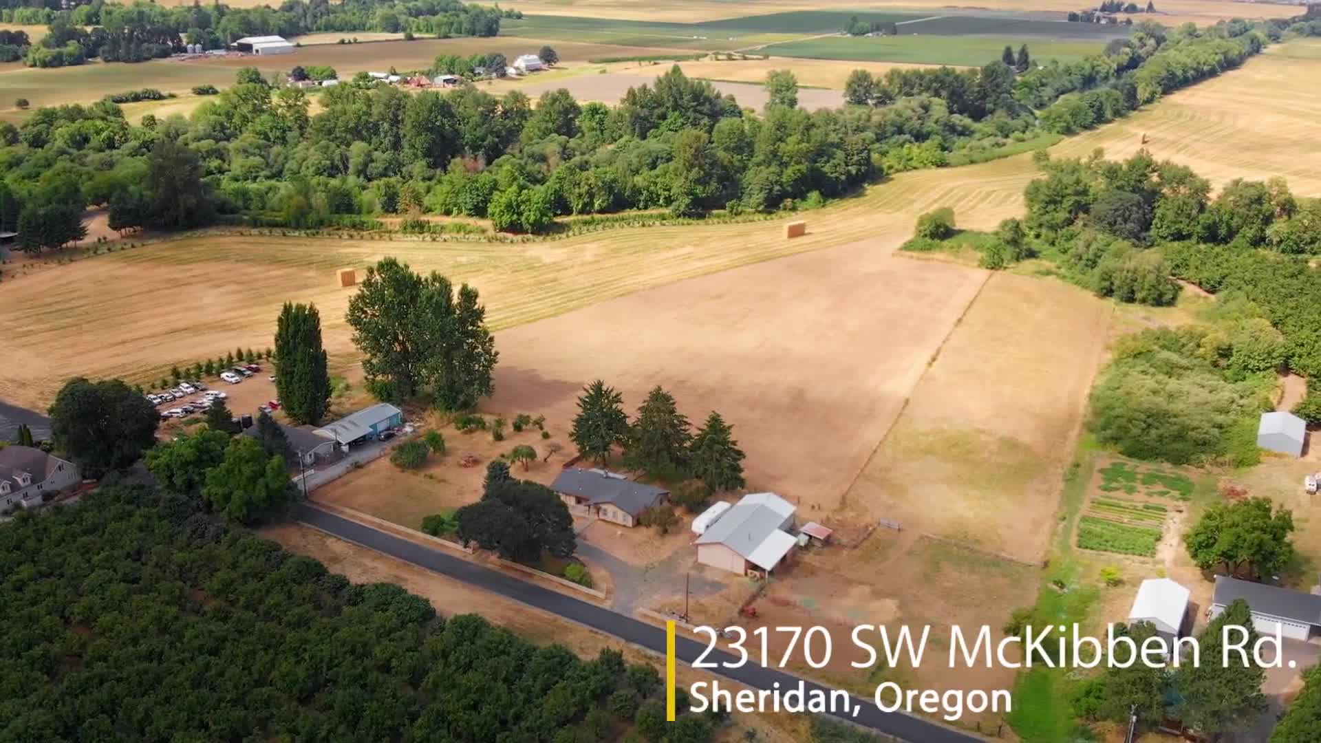 23170 SW McKibben Rd. Sheridan, Oregon