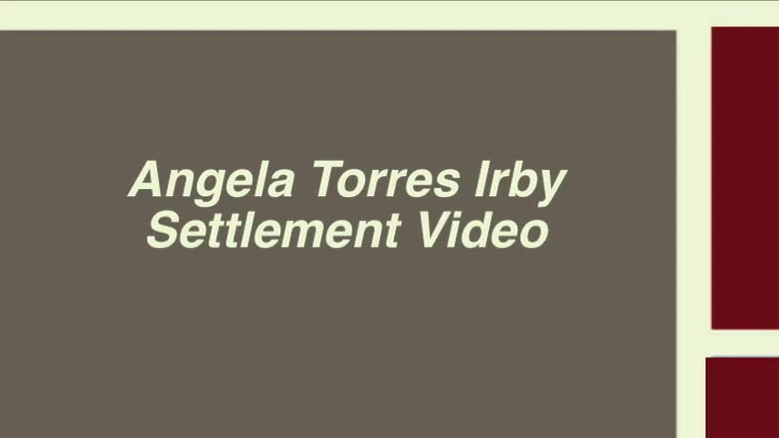 Angela Irby Settlement 9-20 -23